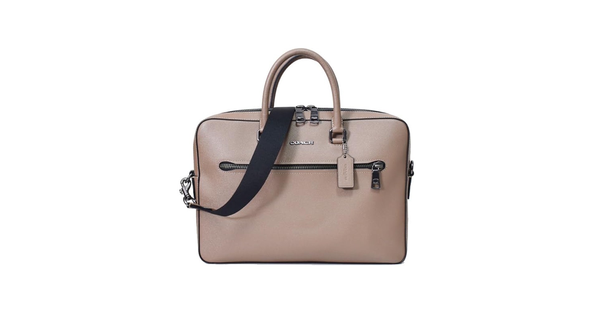 現行/未使用✨ コーチ イーサン ブリーフケース 2way ビジネス ベージュ COACH】コーチ メンズ バッグ レザー イーサン ブリーフ バッグ